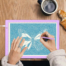 iVyne Corded Light Pad for Weeding Vinyl - A4 Light Box for Drawing - Light Board for Tracing - Light Box for Diamond Painting, Weeding Vinyl, Sketching, Tracing (Purple) by TinyTreasures Baby Boutique