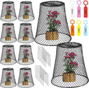 Garden Cloches for Plants, Sapbontchi Chicken Wire Plant Covers Plant Protectors from Animals Plant Protector Metal Plant Cages to Keep Rabbits Out Bunnies Chicken Squirrels Bird Out by GreenHaven Gardens