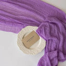 3pcs Lilac Gauze Rustic Cheesecloth Table Runner 120 Inch 10 FT for Wedding Baby Shower Bridal Shower Birthday Engagement Garden Outdoor Party Long Sheer Boho Decorations by CozyNest Decor