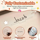 Height Chart for Kids Customizable Kids Height Wall Chart with Stickers, Marker & Hook Hanging Growth Chart Measurement for Wall Easy Installation for Baby Room Nursery and Playroom by CozyNest Decor