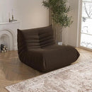 Bean Bag Chair, Memory Foam Bean Bag Sofa Large Bean Bag Chair for Adults, Bean Bag Chairs for Teens with High Density Comfortable Foam, Bean Bag for Living Room, Bedroom (Coffee) by CozyNest Decor