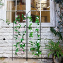 2 Pack Black Garden Trellis for Climbing Plants 59" H x 15.9" W Iron Plant Support Climbing Vines and Flowers Stands Vegetables Patio Metal Lattices Garden Addition Outdoor by GreenHaven Gardens