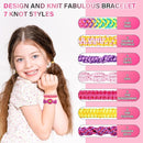 Dpai Friendship Bracelet Making Kit for Girls,DIY Arts and Crafts Toys,Jewelry String Maker Kit,The Best Birthday Gifts Ideas for Girls 6 7 8 9 10 11 12+ Years Old（Rose and Black by TinyTreasures Baby Boutique