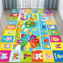 Kids Rug for Playroom, Kids Baby Playmat with Alphabet, Month, Weather, Week and Shapes ABC Educational Rug, Play Mat Carpet for Bedroom Classroom (78.7X59 INCH, Ferris Wheel) by TinyTreasures Baby Boutique
