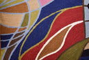 Hundertwasser Modern Pillow Cover Contemporary Pillowcase Accent Outdoor Pillows Abstract Couch Cushion Farmhouse Throw Pillows | Mid Century Chair Cushions | Handmade Wool Size 18x18 by CozyNest Decor