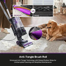 Eureka FlexReach Powerful Upright Vacuum Cleaner for Carpet and Hard Floor, Lift-Away Vacuum with Large Dust Cup, Anti-Tangle, NEU651PL, Purple by CozyNest Decor