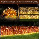 Led Christmas Net Lights Outdoor Christmas Decorations 120Led 6Ftx4Ft Connectable Waterptoof Mesh Net Lights for Trees Bushes Wedding Garden Outdoor Christmas Decorations WarmWhite by GreenHaven Gardens