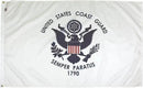 FlagSource U.S. Coast Guard Nylon Military Flag, Made in The USA, 3x5' by GreenHaven Gardens