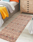 Keen Home Design 2x10 Rug - Machine Washable Runner with Non-Slip Backing, Ideal for Hallway, Entryway, Kitchen, Laundry Room - Vintage, Easy Clean, Durable, Low Pile Rug - (2'6" x 10') by CozyNest Decor