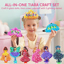 Klever Kits Poke in Fun Art Crafts for Kids Ages 4-8, Princess Dress-up, Art Activities, DIY Craft Kits, Birthday Gifts for Girls Ages 4 5 6 7 8+ by TinyTreasures Baby Boutique