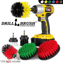 The Ultimate Drill Brush Cleaning Supplies Kit - Bathroom Accessories - Shower Cleaner - Bath Mat - Kitchen Accessories - Grout Cleaner - Dish Brush Set - Stove, Oven, Sink, Outdoor Drill Scrubber by CozyNest Decor