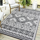 Outdoor Rug 9x12 ft Waterproof, Reversible Outdoor Plastic Straw Rug for Patios Clearance, Outdoor Area Rug Carpet RV Mat for Camping Backyard Deck Porch by GreenHaven Gardens