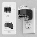 Briignite LED Night Light Plug into Wall[2 Pack] Dimmable Night Light with Bubble Design 3000K/4000K/5000K & 3 Brightness Levels for Baby Nursery, Hallway, Bathroom, Kids Room, 3CCT by TinyTreasures Baby Boutique