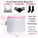 Mesh Bra Bags for Washing Machine, Lingerie wash Bags for Laundry by TinyTreasures Baby Boutique