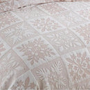 MarCielo 3-Piece 100% Cotton Oversized Bedspread Lightweight Quilt Coverlet Embroidery Farmhouse Bedding Set (TJ Colorful,King (112"x102")) by CozyNest Decor