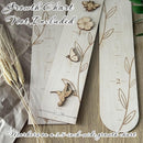 Wooden Growth Chart Markers for Kids Height Measurement, Woodland Shapes. by TinyTreasures Baby Boutique