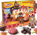 Playz Edible Poo Chocolate & Candy Making Science Kit for Kids Ages 8-12 Years Old - Food Science Chemistry Kid Science Kit with 30 Experiments, Educational Science Kits for Boy & Girls by TinyTreasures Baby Boutique