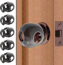 New & Improved - Door knob Baby Safety Cover - 5 Pack - Deter Little Kids from Opening Doors with A Child Proof Door Handle Lock - Driddle by TinyTreasures Baby Boutique