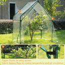 Gardzen Mini Greenhouse Heavy Duty Portable Green House, Clear Tent Small Greenhouse for Indoor Outdoor Plants 36.2”(L) x53.3”(W) x66.1”(H) by GreenHaven Gardens