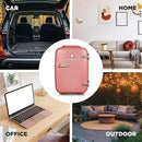 IBMF4BLS Fridge for Bedroom, Skincare, Portable Cooler & Warmer for Makeup, for Office & Home Refrigerator, Mini (4 L / 6-Can), Blush Red by CozyNest Decor