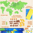 Imagimake Mapology Physical Features | World Map for Kids | 3D Puzzles for Ages 8-10 | Educational Toys for Kids 8-12 | Gifts for Boys & Girls 8-12 | Building Toys Gift for Birthday and Christmas