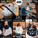 Milk Snob Original Star Wars 5-in-1 Cover, Precious Padawans, Privacy for Breastfeeding, Baby Car Seat, Carrier, Stroller, High Chair, Shopping Cart, Lounger Canopy - Newborn Essentials, Nursing Top by TinyTreasures Baby Boutique