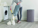 Joseph Joseph Tota 60 liter/15.8 gallon Laundry Hamper Separation Basket with lid, 2 Removable Washing Bags with Handles- Grey by CozyNest Decor