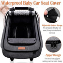 Waterproof Baby Stoller Bunting Bags Winter Carseat Canopies Cover to Protect Baby from Cold Wind, Super Warm Plush Fleece Baby Carrier Cover for Infant Boys Girls, Keeps Babies Warm and Cozy by TinyTreasures Baby Boutique