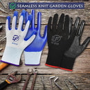 48 Pairs Garden Gloves for Women Men Breathable Rubber Coated Yard Safety Work Thorn Proof Work Gloves by GreenHaven Gardens