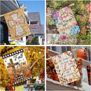 11 Pcs Christian Garden Flag Cross Yard Flags for All Season Christian Welcome Large 28 x 40 Inch Flags Double Sided Print Vertical House Flags Decorations for Home Outdoor Lawn by GreenHaven Gardens
