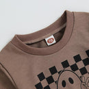 0-4T Toddler Boy Girl Halloween Outfit Fall Clothes Ghost Long Sleeve Sweatshirt Top Pants Baby Halloween Clothes by TinyTreasures Baby Boutique