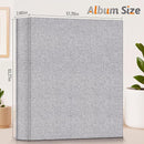 Popotop Photo Album 4x6 600 Pockets for Wedding Gifts,Linen Hardcover Picture Albums for Family Anniversary Baby Vacation Pictures by TinyTreasures Baby Boutique