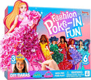 Klever Kits Poke in Fun Art Crafts for Kids Ages 4-8, Princess Dress-up, Art Activities, DIY Craft Kits, Birthday Gifts for Girls Ages 4 5 6 7 8+ by TinyTreasures Baby Boutique