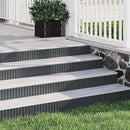 Metal Garden Edging Border, Corrugated Steel Landscaping, DIY for Lawn (Black, 6 Inch x 10FT) by GreenHaven Gardens