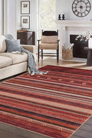 Keen Home Design 10x14 Rug - Machine Washable Area Rug with Non-Slip Backing, Ideal for Living Room, Dining Room, Bedroom - Vintage, Easy Clean, Durable, Low Pile Rug - (9'7" x 14') by CozyNest Decor