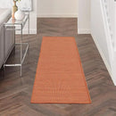 Nourison Home Home Positano 6' Runner Fabric Terracotta Area Rug by GreenHaven Gardens