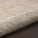Nourison Home Positano 8' x Round Beige Fabric Modern Area Rug (8' Round) by GreenHaven Gardens