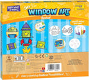 Imagimake Window Art for Kids - Rocket | Suncatcher Kits for Kids, Arts and Crafts for Ages 6-8 | Birthday Gifts for 5 6 7 8 9 10 11 12 Years Old Boys & Girls by TinyTreasures Baby Boutique