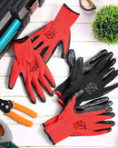 Nuogo 24 Pairs Gardening Gloves for Men Women Rubber Coated Landscaping Work Gloves Safety Work Construction by GreenHaven Gardens