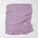 WESHIONGOO Chunky Knit Blanket Throw 50"×60" Knitted Throw Blankets for Couch Bed Fluffy Soft Blanket with Jumbo Chenille Yarn Thick 100% Handmade(Lilac) by CozyNest Decor