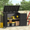 NUNU LAB Outdoor Storage Cabinet 36 Cu.Ft Garden Storage Shed Waterproof Lockable for Garden Hoses, Generator, and Lawn Mower by GreenHaven Gardens