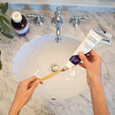 Dental Herb Company - Tooth & Gums Tonic (18 oz.) Mouthwash and Essentials Paste (Kit) - Truly Natural - Alchohol and Fluoride Free. Controls Bleeding and inflamed Gums and relieves Dry Mouth. by CozyNest Decor