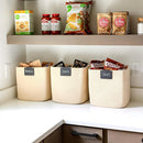 NaturalCozy Storage Cubes 11 Inch Cotton Rope Woven Baskets for Organizing, 3-Pack | Cube Storage Bin | Square Storage Baskets for Shelves Organizer, Classroom, Kids Toy Bins, Closet, Baby Nursery by TinyTreasures Baby Boutique
