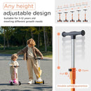 KUB Toddler Scooter for Kids Ages 2+, 3 Wheel Kick Scooter with LED Light-Up Wheels, Adjustable Height Handlebar, Lean-to-Steer, Anti-Slip Deck, Easy-Fold Design, Gift for Boys and Girls by TinyTreasures Baby Boutique