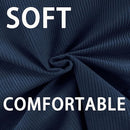 Memory Foam Bean Bag Chairs for Teens or Kids with Filling Bean Bag Sofa with Handle Super Soft Washable Corduroy Fabric Lazy Sofa 3 Foot Blue by TinyTreasures Baby Boutique