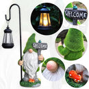 JOYBEE Garden Statues Gnome with Solar Lantern Outdoor Decor-Gnomes Solar Figurines Lights Decorations for Patio Yard Lawn Ornaments-Gifts for Women Mom Grandma by CozyNest Decor