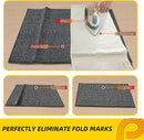 JSEI Dirt Trapper Door Mat 24"x36" Non-Slip Washable Entrance Mat, Dog Doormats, Absorbent & Fade-Resistant Floor Mats, Low Profile Welcome Mats for Entryway, Front Door, and Inside Entrance,Dark Grey by CozyNest Decor