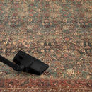 Keen Home Design 2x12 Rug - Machine Washable Runner with Non-Slip Backing, Ideal for Hallway, Entryway, Kitchen, Laundry Room - Vintage, Easy Clean, Durable, Low Pile Rug - (2'6" x 12') by CozyNest Decor