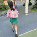 I IHAYNER Kids Glitter Lightweight Backpack for School Travel & Daycare, Toddler Backpack for Girls 3+ Preschool Kindergarten Elementary Kids Backpack-Rainbow Pink N by TinyTreasures Baby Boutique