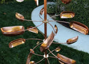 Stanwood Wind Sculpture Kinetic Copper Wind Sculpture - Quaking Aspen by CozyNest Decor